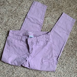 Lavender old navy pixie chino pants